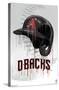 MLB Arizona Diamondbacks - Drip Helmet 22-Trends International-Stretched Canvas