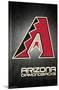 MLB Arizona Diamondbacks - Logo 16-Trends International-Mounted Poster
