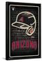 MLB Arizona Diamondbacks - Neon Helmet 23-Trends International-Framed Poster