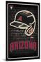 MLB Arizona Diamondbacks - Neon Helmet 23-Trends International-Mounted Poster