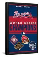 MLB Atlanta Braves - Champions 23-Trends International-Framed Poster
