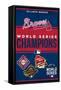 MLB Atlanta Braves - Champions 23-Trends International-Framed Stretched Canvas