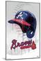 MLB Atlanta Braves - Drip Helmet 20-Trends International-Mounted Poster