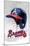 MLB Atlanta Braves - Drip Helmet 20-Trends International-Mounted Poster