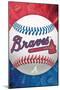 MLB Atlanta Braves - Logo 13-Trends International-Mounted Poster