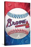 MLB Atlanta Braves - Logo 13-Trends International-Stretched Canvas