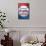 MLB Atlanta Braves - Logo 13-Trends International-Framed Stretched Canvas displayed on a wall