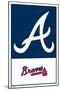 MLB Atlanta Braves - Logo 22-Trends International-Mounted Poster