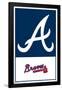 MLB Atlanta Braves - Logo 22-Trends International-Framed Poster