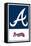 MLB Atlanta Braves - Logo 22-Trends International-Framed Stretched Canvas