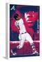 MLB Atlanta Braves - Ronald Acu�a Jr 19 Premium Poster-null-Framed Poster