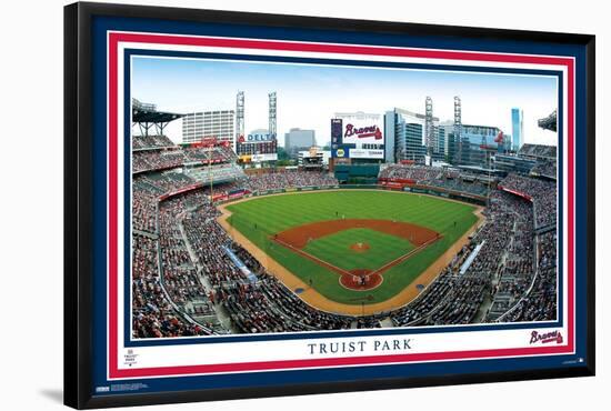 MLB Atlanta Braves - Truist Park 22-Trends International-Framed Poster