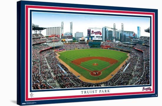 MLB Atlanta Braves - Truist Park 22-Trends International-Stretched Canvas