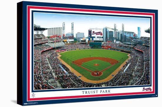 MLB Atlanta Braves - Truist Park 22-Trends International-Stretched Canvas