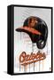 MLB Baltimore Orioles - Drip Helmet 22-Trends International-Framed Stretched Canvas