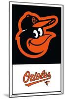 MLB Baltimore Orioles - Logo 22-Trends International-Mounted Poster