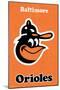 MLB Baltimore Orioles - Retro Logo-Trends International-Mounted Poster