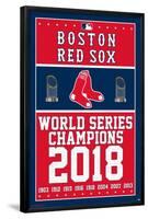 MLB Boston Red Sox - Champions 18-Trends International-Framed Poster