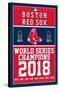 MLB Boston Red Sox - Champions 18-Trends International-Stretched Canvas