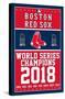 MLB Boston Red Sox - Champions 18-Trends International-Stretched Canvas