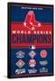 MLB Boston Red Sox - Champions 23-Trends International-Framed Poster