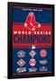 MLB Boston Red Sox - Champions 23-Trends International-Framed Poster