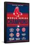 MLB Boston Red Sox - Champions 23-Trends International-Framed Poster