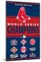 MLB Boston Red Sox - Champions 23-Trends International-Mounted Poster