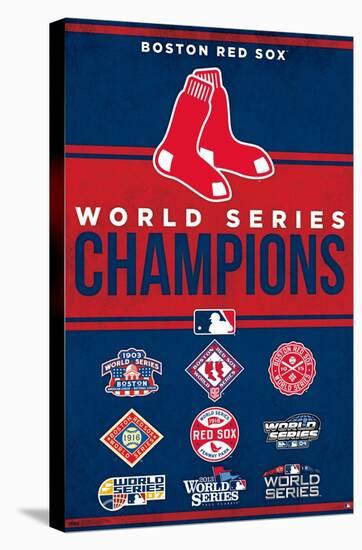 MLB Boston Red Sox - Champions 23-Trends International-Stretched Canvas