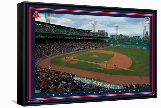 MLB Boston Red Sox - Fenway Park 15-Trends International-Framed Stretched Canvas