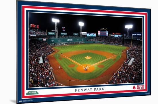 MLB Boston Red Sox - Fenway Park 22-Trends International-Mounted Poster