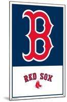 MLB Boston Red Sox - Logo 22-Trends International-Mounted Poster