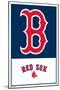 MLB Boston Red Sox - Logo 22-Trends International-Mounted Poster