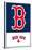 MLB Boston Red Sox - Logo 22-Trends International-Stretched Canvas