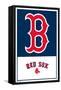 MLB Boston Red Sox - Logo 22-Trends International-Framed Stretched Canvas