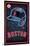 MLB Boston Red Sox - Neon Helmet 23-Trends International-Mounted Poster