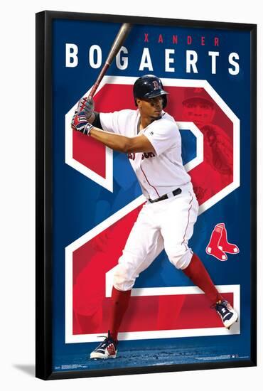 MLB: Boston Red Sox- Xander Bogaerts-null-Framed Poster