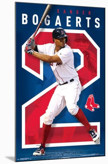MLB: Boston Red Sox- Xander Bogaerts-null-Mounted Poster
