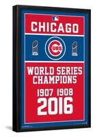 MLB Chicago Cubs - Champions 16-Trends International-Framed Poster