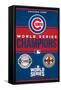 MLB Chicago Cubs - Champions 23-Trends International-Framed Stretched Canvas