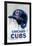 MLB Chicago Cubs - Drip Helmet 20-Trends International-Framed Poster