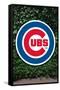 MLB Chicago Cubs - Logo 16-Trends International-Framed Stretched Canvas