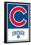 MLB Chicago Cubs - Logo 22-Trends International-Framed Poster