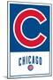 MLB Chicago Cubs - Logo 22-Trends International-Mounted Poster