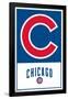 MLB Chicago Cubs - Logo 22-Trends International-Framed Poster