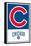 MLB Chicago Cubs - Logo 22-Trends International-Framed Stretched Canvas