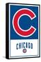 MLB Chicago Cubs - Logo 22-Trends International-Framed Stretched Canvas
