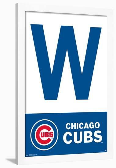 MLB Chicago Cubs - W 16-Trends International-Framed Poster