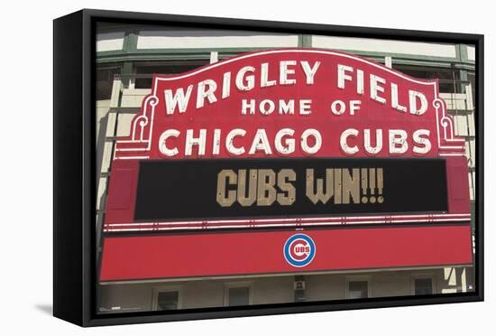 MLB Chicago Cubs - Win-Trends International-Framed Stretched Canvas