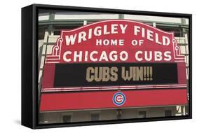 MLB Chicago Cubs - Win-Trends International-Framed Stretched Canvas